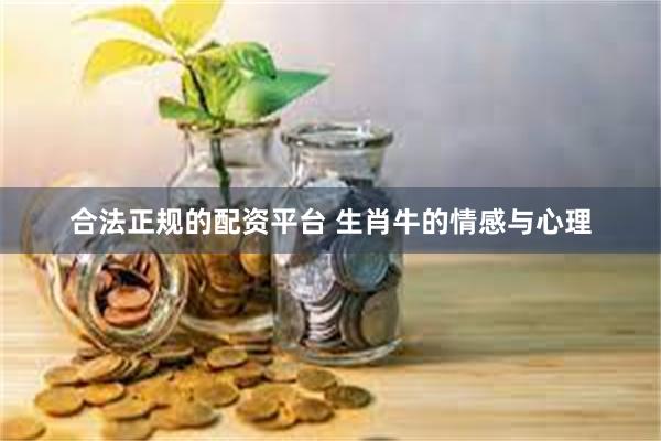 合法正规的配资平台 生肖牛的情感与心理