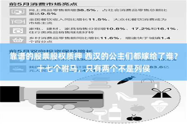 靠谱的股票股权质押 西汉的公主们都嫁给了谁？十七个驸马，只有两个不是列侯