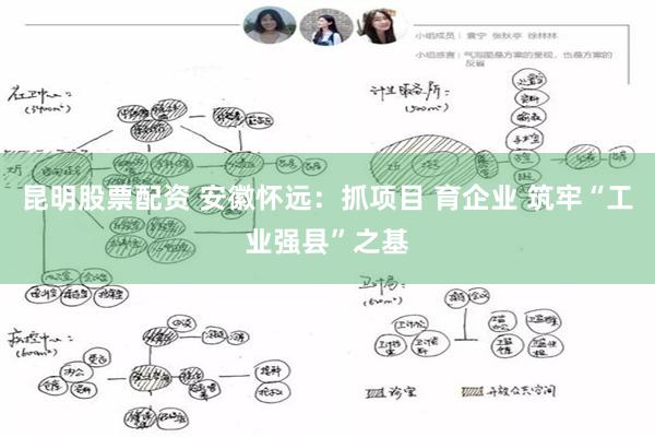 昆明股票配资 安徽怀远：抓项目 育企业 筑牢“工业强县”之基